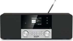 Technisat Digitradio 3 IR DAB+ Digitalradio mit Bluetooth und Internetradio in Schwarz/Silber - Bild 1