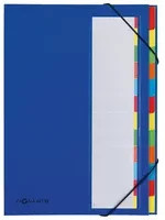 PAGNA Ordnungsmappe Deskorganizer Premium mit 12 Fächern für A4, Blau/Mehrfarbig - Bild 1