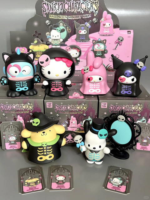 TOPTOY Sanrio Halloween Mischief Night Serie Blind Box Modell Figur Multicolor - Bild 1