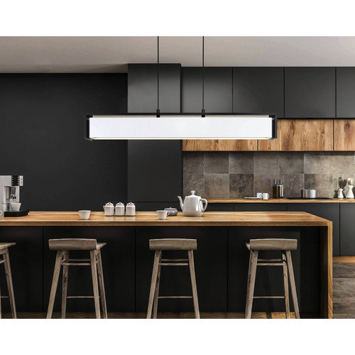 EGLO connect Hängeleuchte VALDELAGRANO-C in Schwarz aus Stahl und Holz mit dimmbarer RGBW LED - Bild 2