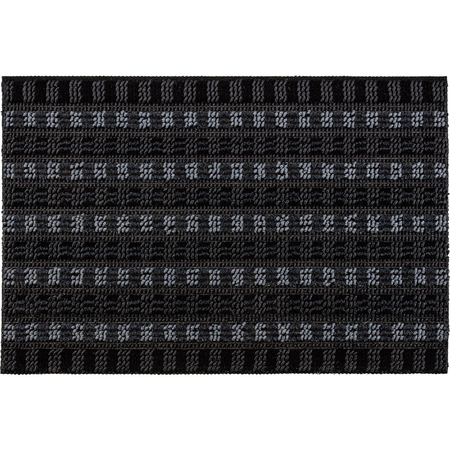 OBI Fußmatte Quadro Schwarz aus Polyamid rutschfest B: 60 cm, T: 40 cm - Bild 2