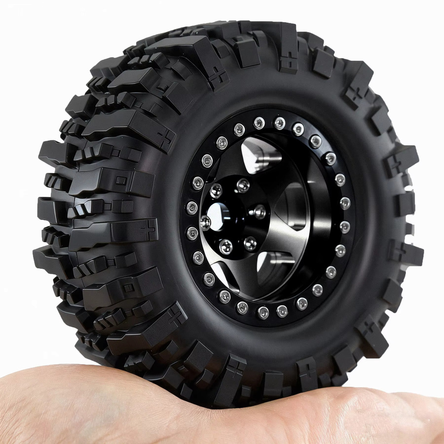 Axial Offroad-Reifen-Set, Metall, 1,9 Beadlock Felge, 95 mm - Bild 6