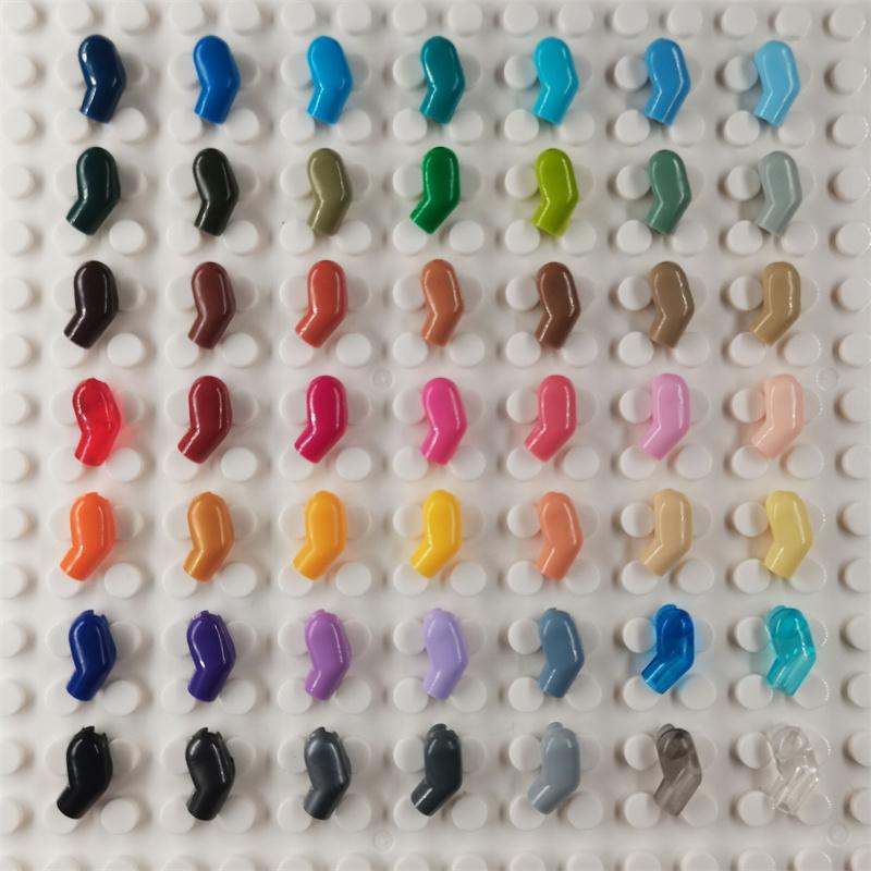 100-teiliges Set DIY MOC Baustein Figuren Teile Körperteil Arm Links - Bild 1