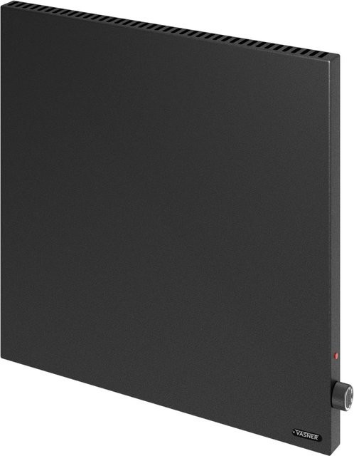 Vasner Hybrid-Infrarotheizung Konvi mit Thermostat, 600 W, Schwarz, B: 60 cm x H: 60 cm - Bild 1