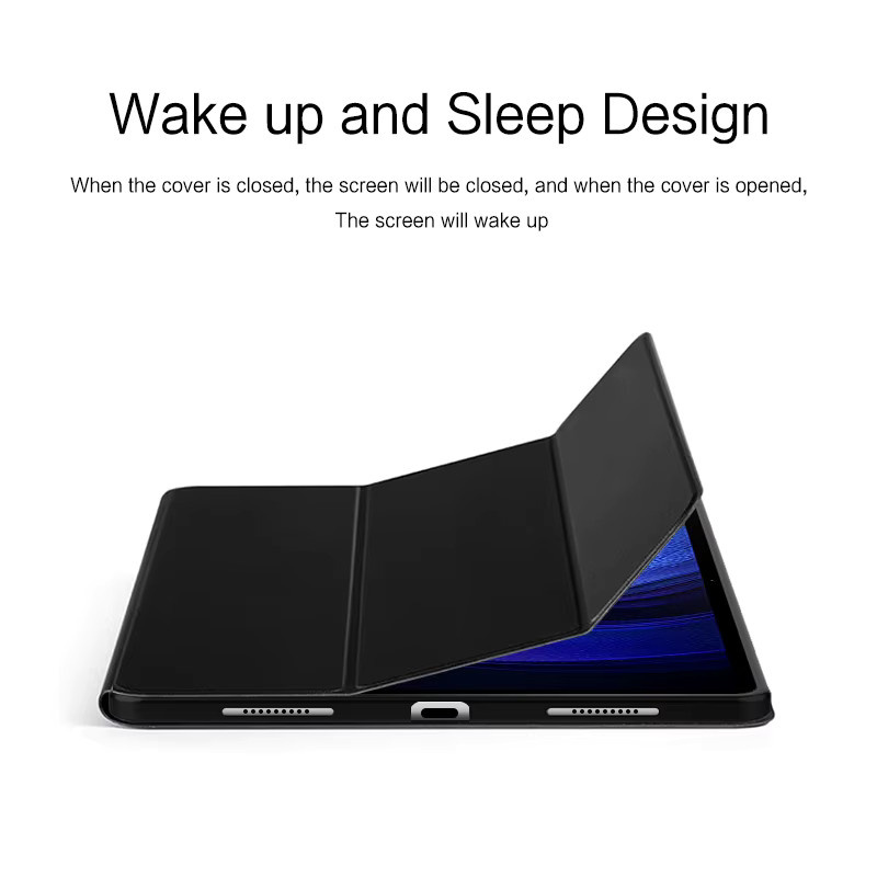 Xiaomi Smart Case für Redmi Pad SE 11 Zoll 2023 Magnetische Klapp-Schutzhülle in Schwarz - Bild 2