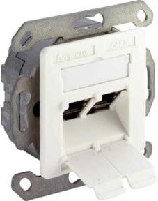 Leviton WAEG6V Steckdose 8 EK/EKR LSA+ in Weiß - Bild 1