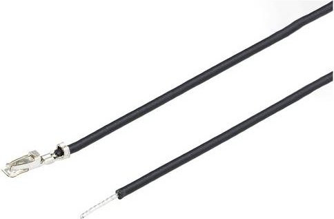 Molex Crimpkontakt mit Litze 217791-1124 Bulk in Schwarz - Bild 1