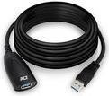 ACT AC6105 USB 3.2 Gen 1 Kabel USB-A auf USB-A Schwarz, 5 m - Bild 1