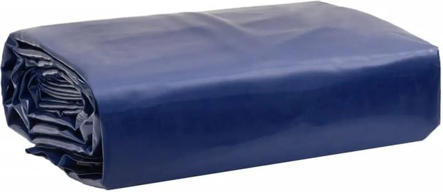 vidaXL Abdeckplane aus PVC in Blau mit 650 g/m² B/H: 6 x 1,5 m - Bild 1
