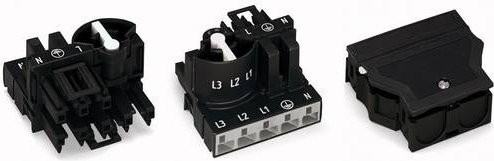 WAGO Verteiler 770-661 Distribution Board aus Kunststoff in Weiß und Schwarz - Bild 1