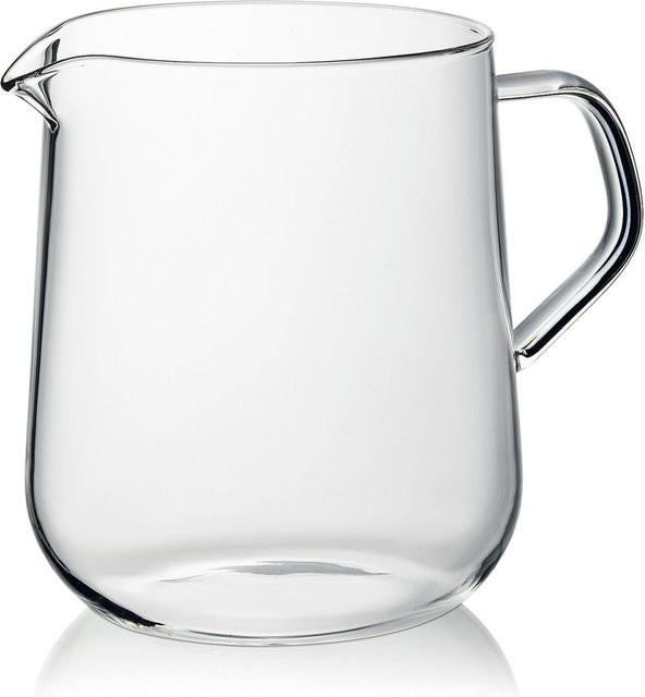 Kela Milchkrug Fontana aus Glas, transparent, 0,7 l, Breite: 14 cm, Höhe: 12,5 cm - Bild 1