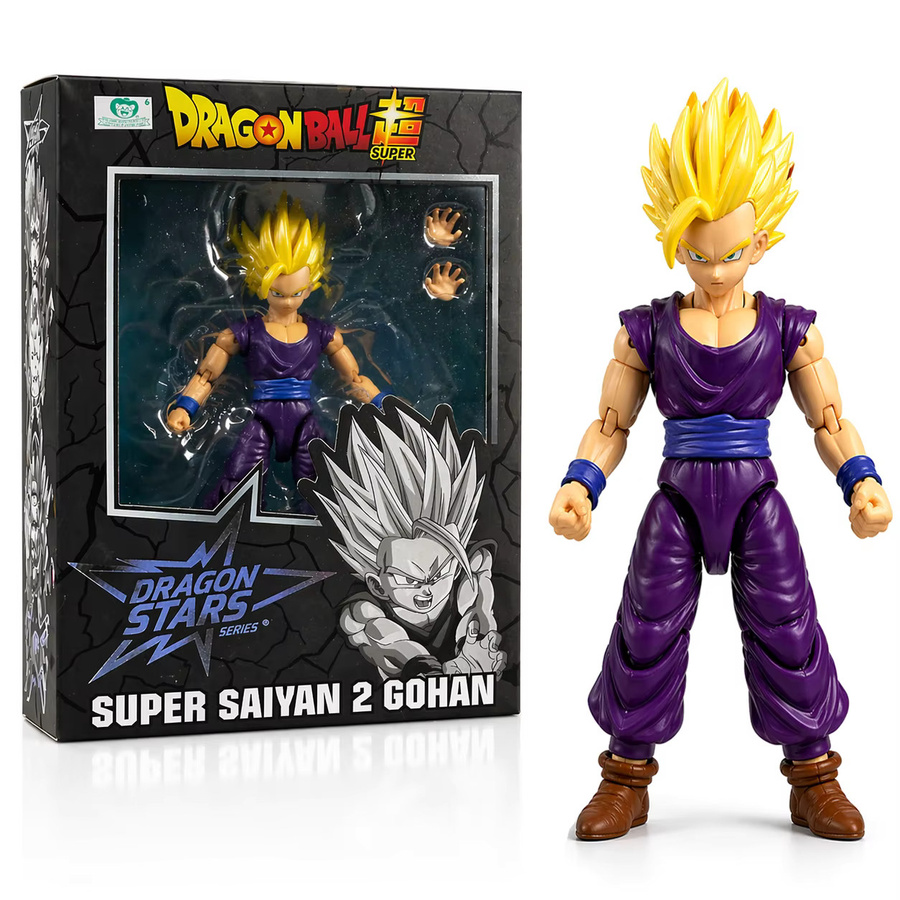Bandai Dragon Ball Super Saiyan 2 Actionfigur, beweglich - Bild 3
