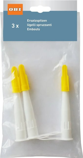 OBI Ersatzspitzen, 3 Stück, Gelb - Bild 1