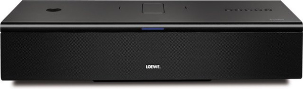 Loewe SoundPort Compact Aktiver Multimedia-Lautsprecher in Schwarz mit Bluetooth, NFC und USB-A