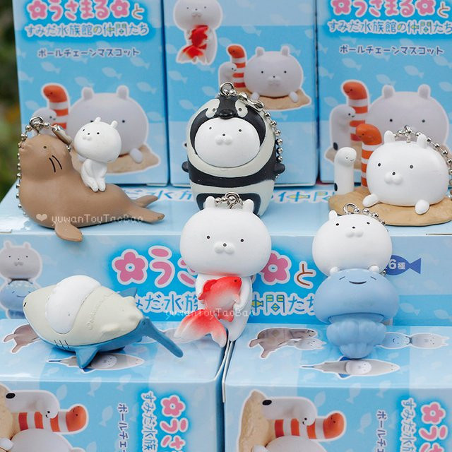 re-ment Japan Chimaru Aquarium Actionfiguren Blindbox, 6-teiliges Set - Bild 1