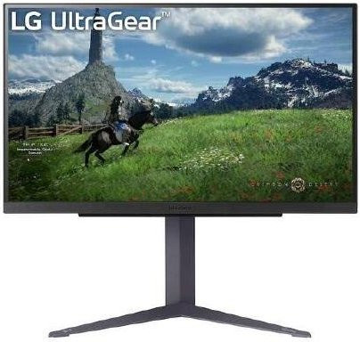 LG UltraGear 27GS85QX-B.AUE Gaming-Monitor, 27 Zoll, WQHD, IPS-Panel, 180Hz, Dunkelgrau, HDMI, DisplayPort, USB-Hub - Bild 1