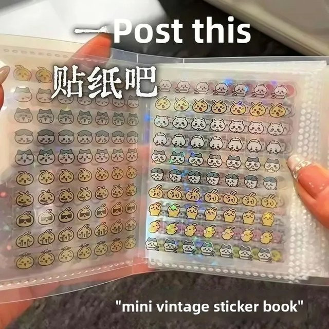 Bandai Hachiware Mini-Deko-Aufkleber Nail Art Mini-Sticker, Unisex - Bild 1