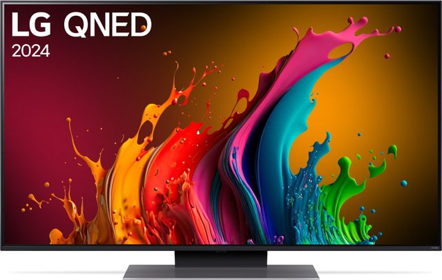 LG 50QNED87T6B Smart TV mit 4K Ultra HD, LCD-Technik, 126 cm (50 Zoll), LED, HDR, 120 Hz, Schwarz - Bild 1