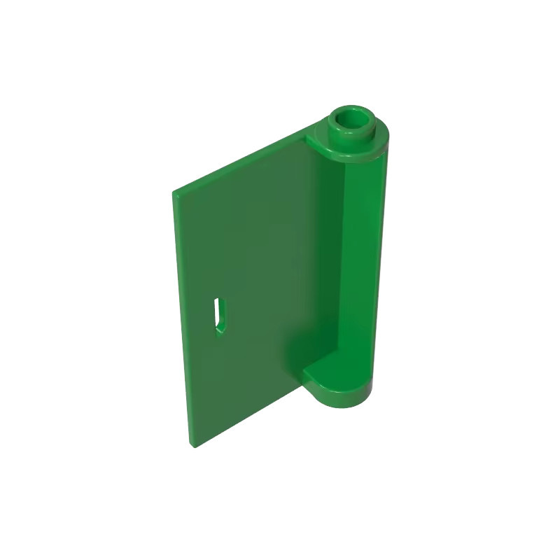 Gobricks Tür 1 x 3 x 4 Ziegel links mit dünnem Griff, 10-teiliges Set - Bild 2