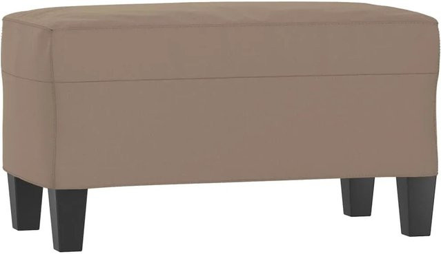 vidaXL Sitzbank in Beige aus Mikrofasergewebe, B/T/H: 70 x 35 x 41 cm - Bild 1