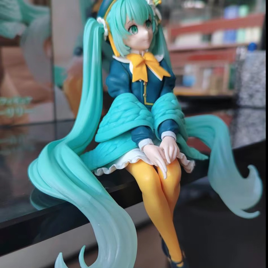 Bandai Hatsune Miku Blumenfee Lily Noodle Stopper, Anime Figur, PVC - Bild 2