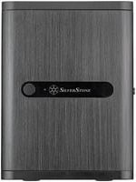 SilverStone SST-CS240 Tower-Gehäuse in Schwarz für Mini-ITX - Bild 1
