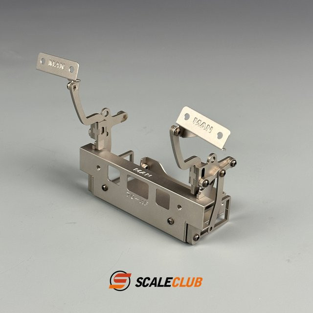SCALECLUB Noxion Suspension System, 1/14 LKW Elektronische Federung Halter, Metall, Grau - Bild 1