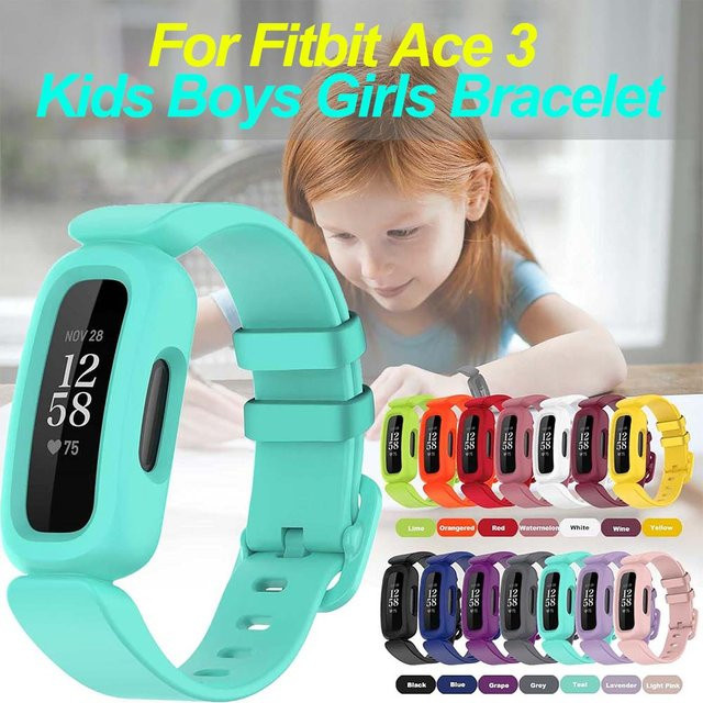 Fitbit Armband, Silikon, Schwarz, Kinder - Bild 1