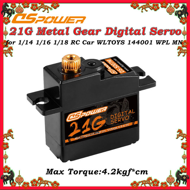 DSPOWER Micro Servo Motor für RC Auto LKW Flugzeug Boot Roboter - Bild 1