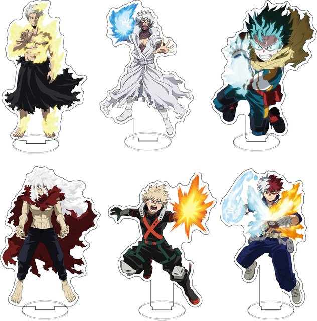 My Hero Academia Acryl Standee Figur, Deku, Bakugo, Todoroki, 15cm - Bild 1