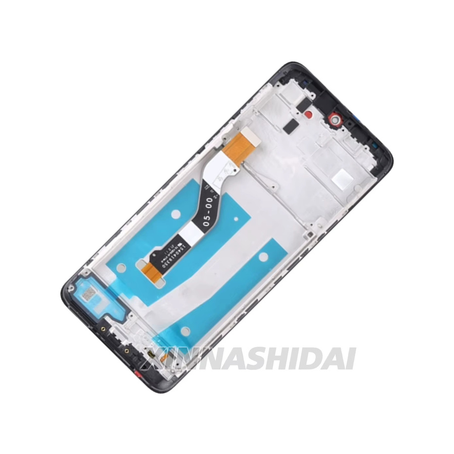 Motorola Moto G60 G60S TFT LCD Display Touchscreen Digitizer Montage mit Rahmen in Schwarz - Bild 2