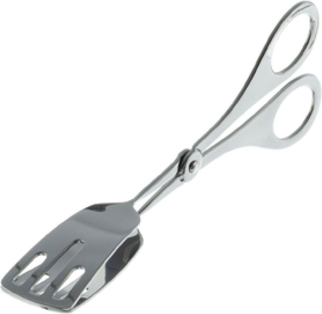 Schneider Gebäckzange aus Edelstahl in Silber, Länge: 18,5 cm, Breite: 3,4 cm - Bild 1