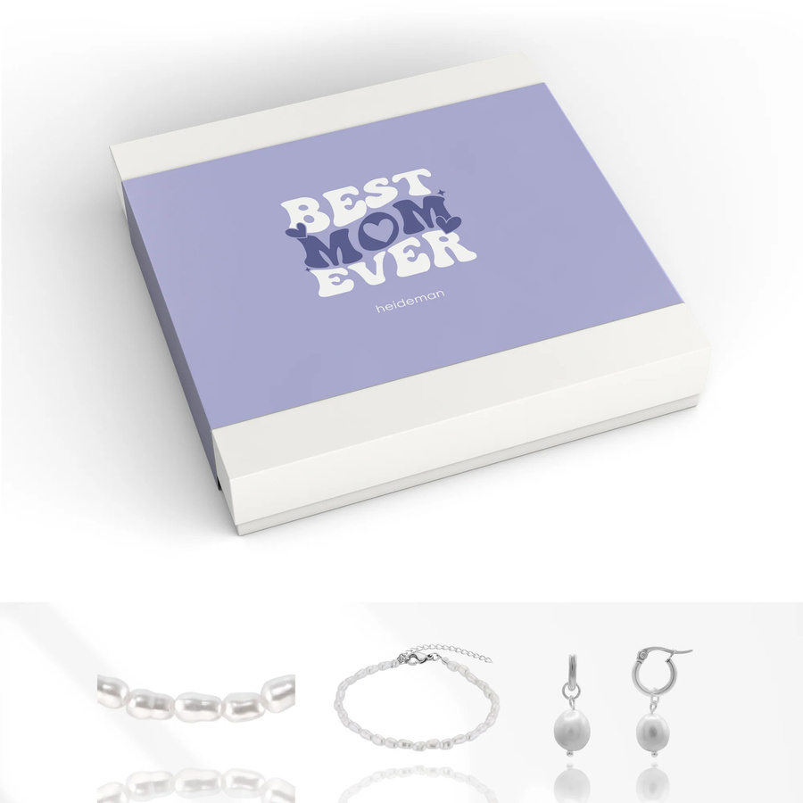 Heideman Geschenkbox Perle, Silber, Damen - Bild 1