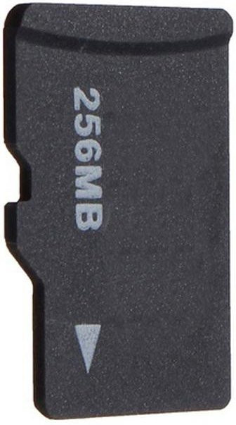 Memorex MicroSD Speicherkarte 256 MB für Smartphone und Tablet, Schwarz - Bild 1
