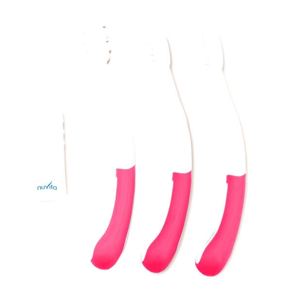 Nuvita Dental Set 4 Phasen für Kinder in Pink - Bild 1