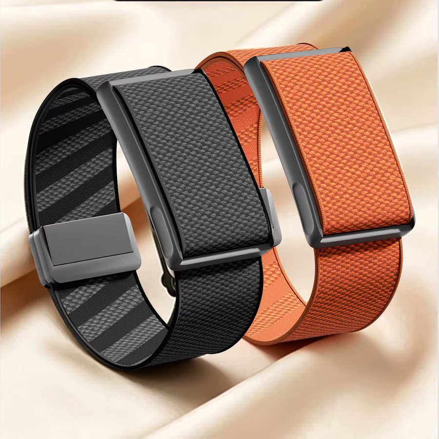FancyWrist Uhrenarmband Nylon, Schwarz, Unisex - Bild 2