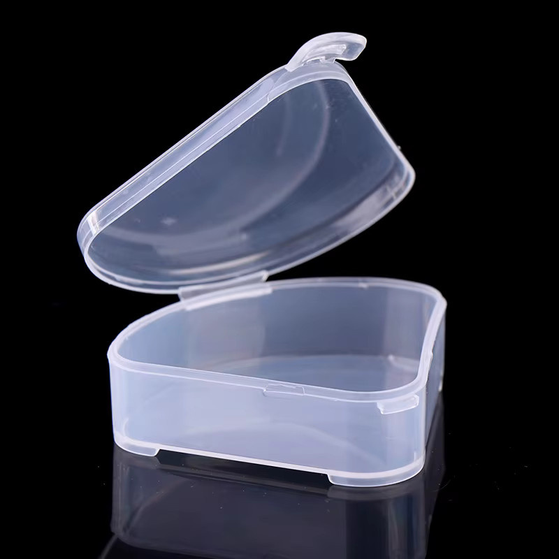 JCSYFAC Kosmetikbox für Dreieck-Puff, transparent, Kunststoff - Bild 3