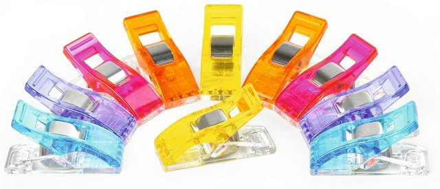 Clover Wonder Clips Stoffklammern in Multicolour - Bild 1
