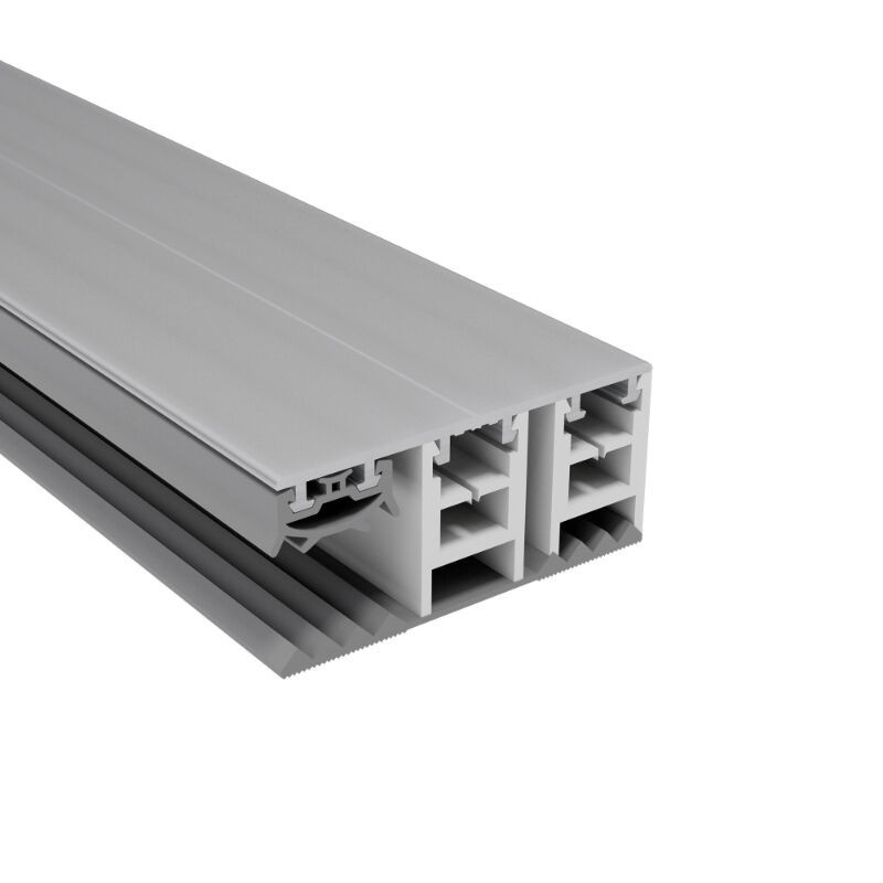 Mendiger Rand Schraubprofil Aluminium von Friedrich von Lien AG, Farbe Silber, Breite: 60 mm - Bild 1