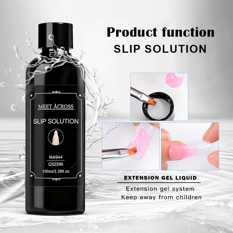 Smei Permanent Maniküre-Werkzeugset, 11-teilig, Poly Extension Gel & Slip Solution - Bild 2