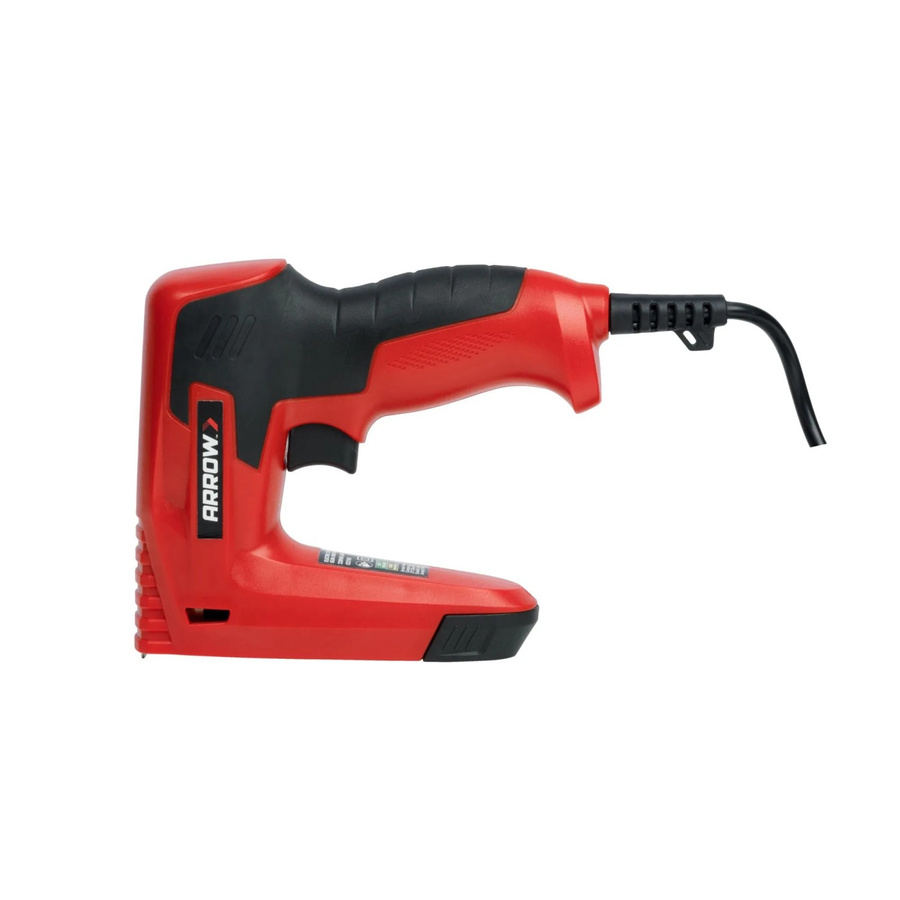 Arrow Elektrotacker CE21 für Feindrahtklammern 8 mm - 10 mm und Nägel in Rot-Schwarz - Bild 2