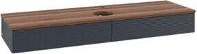 V&B Waschtischunterschrank Antao mit Frontstruktur, wandhängend, B/T: 160 x 50 cm, lackiert - Bild 1