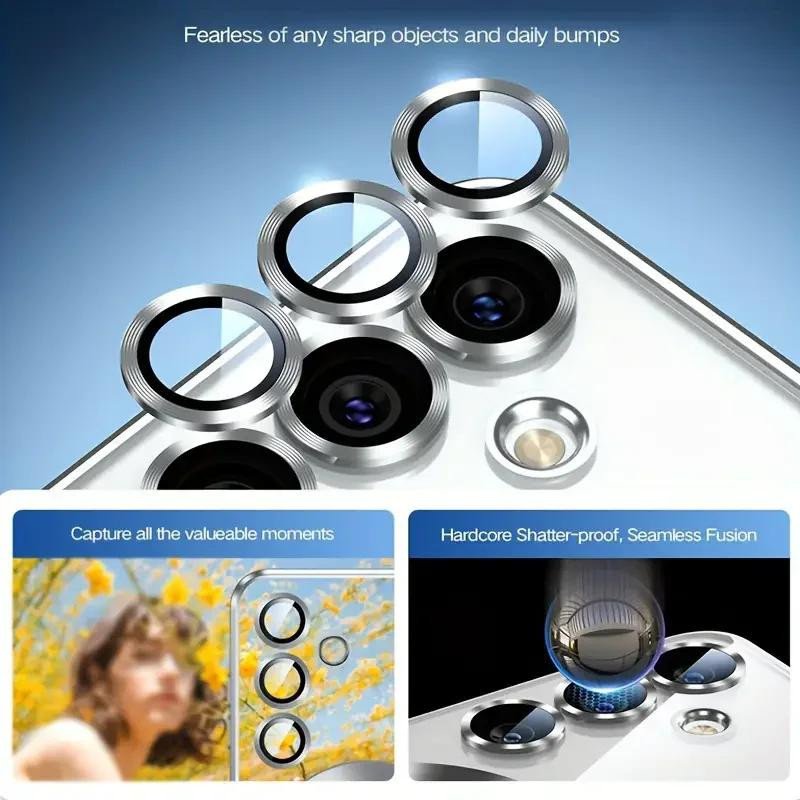 Magnetische MagSafe Silikon Hülle mit Glitzer-Beschichtung für Samsung Galaxy S25 S24 S23 S22 S21 Ultra Plus FE in Gold und Transparent - Bild 1