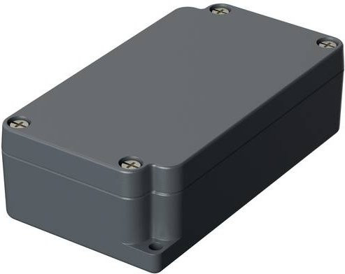 Bopla EUROMAS A 104 Industrie-Gehäuse aus Aluminium in Silber-Grau RAL 7001, B/T/H: 115 x 64 x 34,5 cm - Bild 1