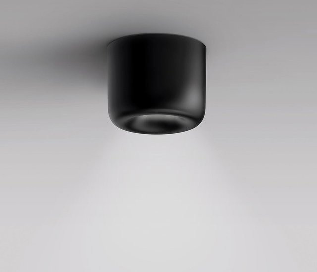 Serien Lighting Cavity Ceiling S LED-Deckenstrahler Schwarz mit Glas-Streuscheibe, dimmbar, Warmweiß 2700K - Bild 1