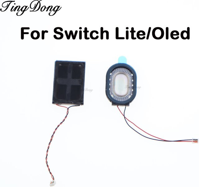 TingDing Ersatzlautsprecher für Nintendo Switch OLED, NS Lite und Switch Lite in Schwarz - Bild 1