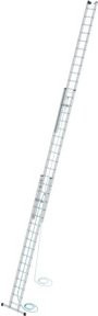 MUNK Seilzugleiter Standard Traverse mit 3x16 Sprossen in Silber - Bild 1
