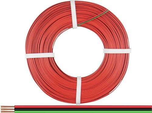 Donau Elektronik Litze 3 x 0,14 mm² in Rot, Grün und Schwarz, 50 m - Bild 1