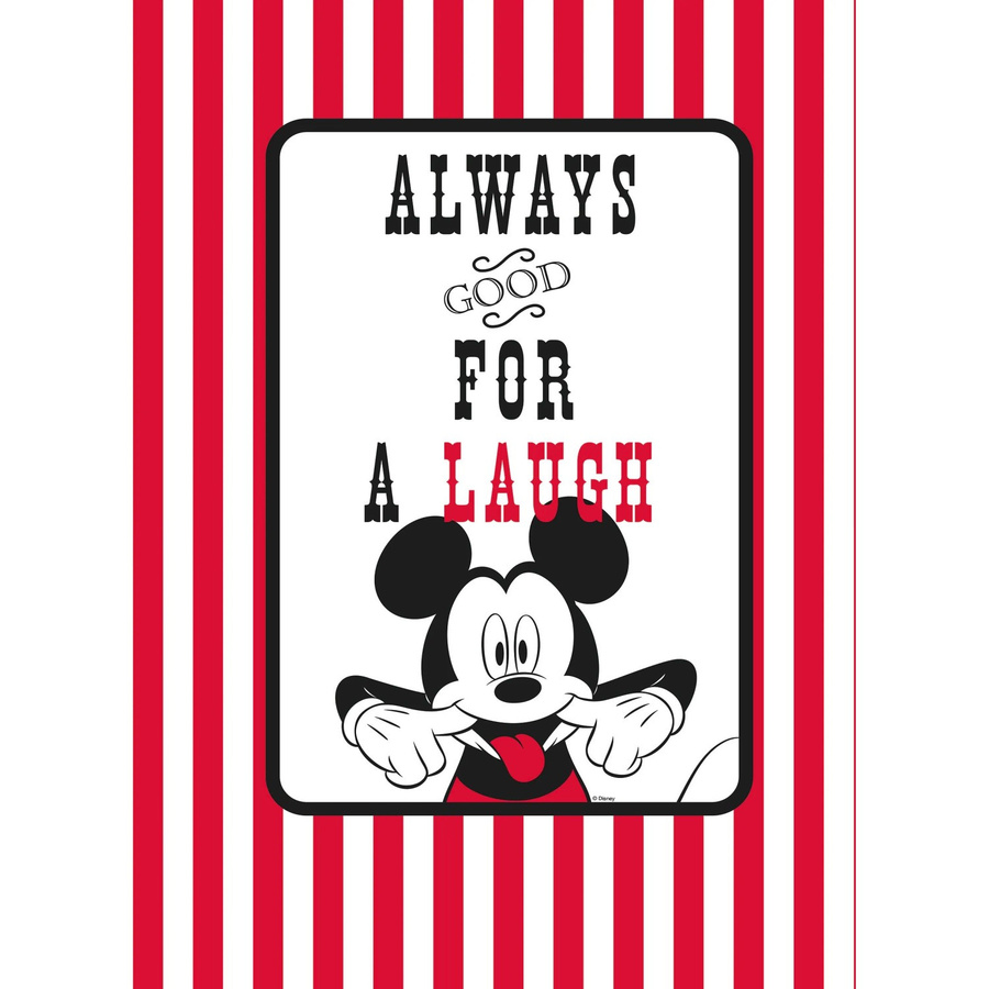 Komar Wandbild Mickey Mouse Lines, Paper Poster, Multicolor, Breite: 30 cm, Höhe: 40 cm - Bild 2