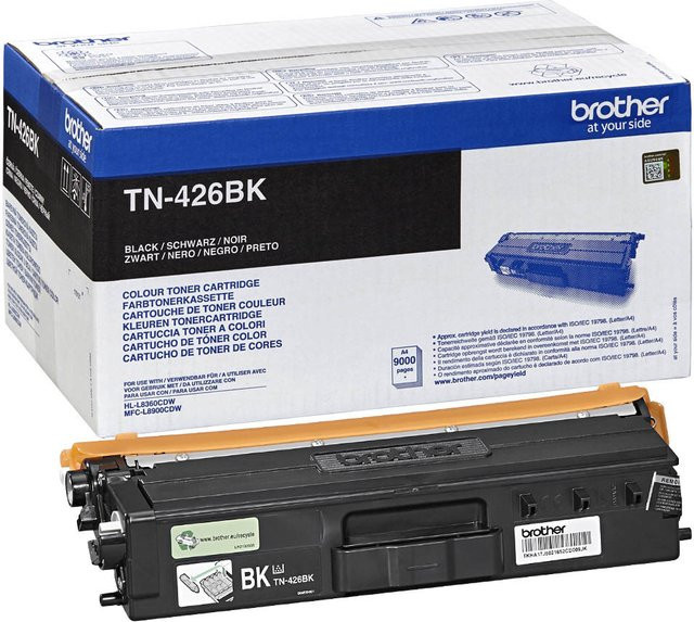 Brother TN426BK Original Tonerpatrone Schwarz für Brother HL-L8360CDW und MFC-L8900CDW - Bild 1